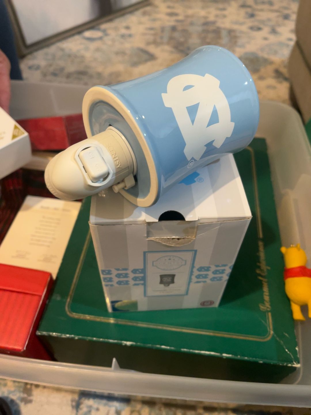 Scentsy North Carolina Tar Heels Mini Warmer