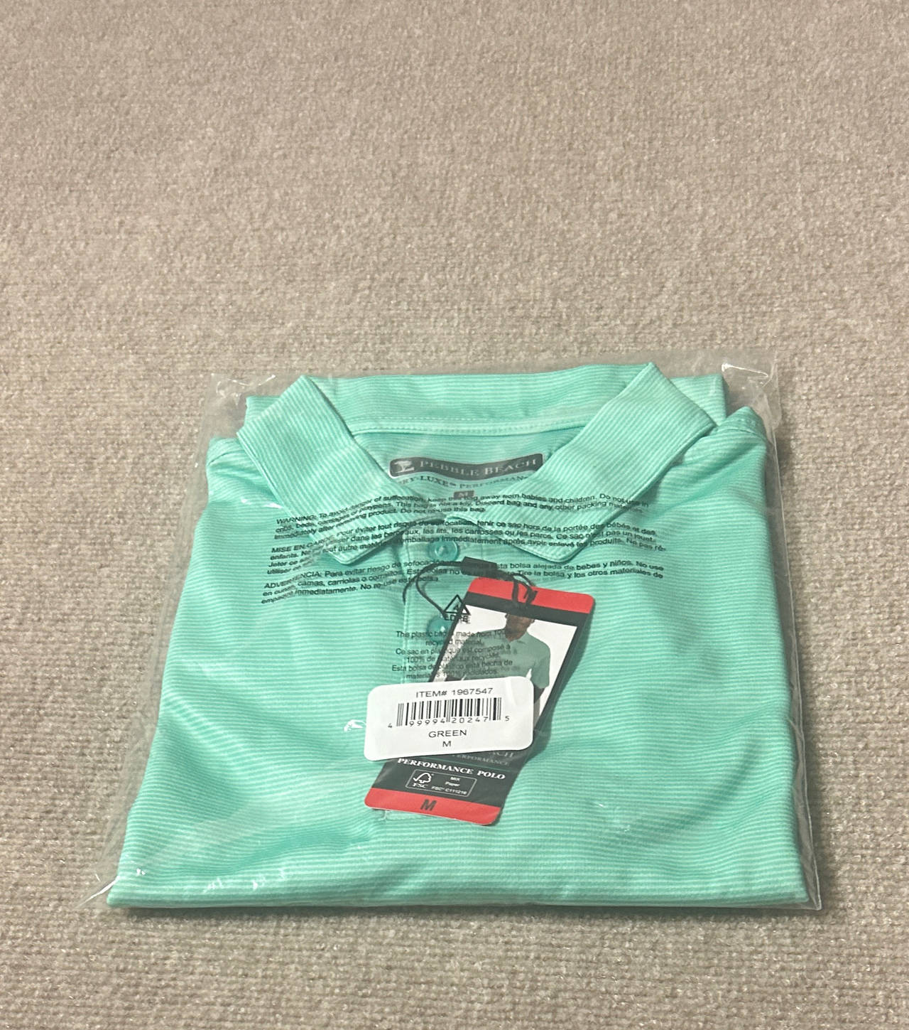 Pebble Beach Dry-Luxe Performance Polo