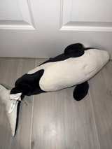 Ikea Orca Plush 24” Stuffed Animal Toys Kids  - Image 5