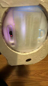 Skull Candle Holder with Lighted LEDs - Image 3