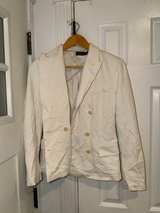 Ralph Lauren Polo Women's Linen Blazer Beige Size 4  - Image 1