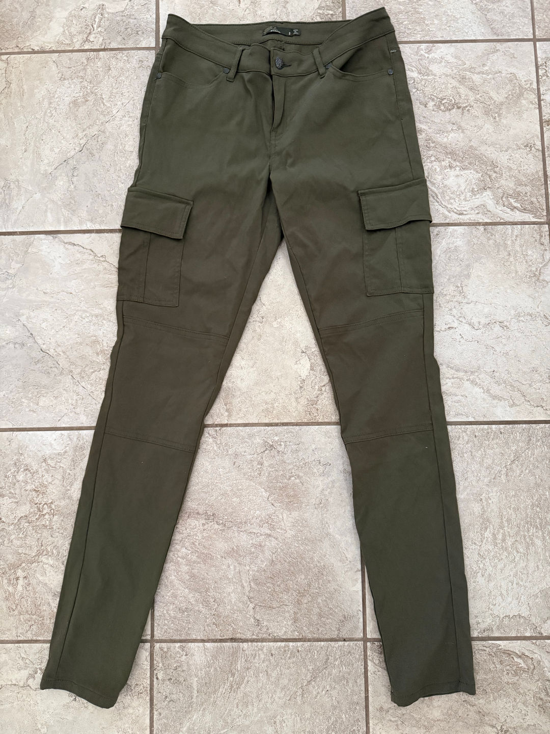 Prana Halle Straight Pant Olive Green