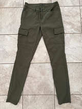 Prana Halle Straight Pant Olive Green - Image 1