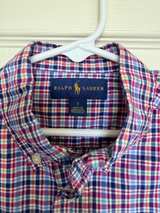 Polo Ralph Lauren Boys Plaid Button-Down Shirt Size 7 - Image 2