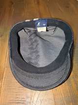 Kangol Argyle Stripe Flat Cap White Gray Large  - Image 8