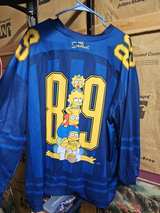 Vintage The Simpsons Homer Simpson #89 Hockey Jersey - Image 4