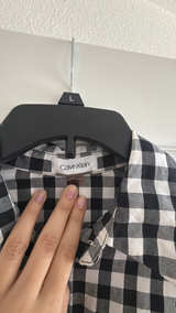 Gingham Shirt Dress - Image 2