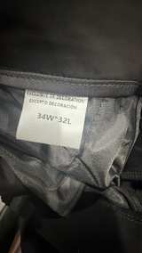 Black Spaidersilk Performance Pants 34x32 stretch comfort elastic waist - Image 4
