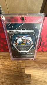 2024 Panini Mosaic Elite Performers Saquon Barkley #EP-16 Silver Mosaic Prizm - Image 2