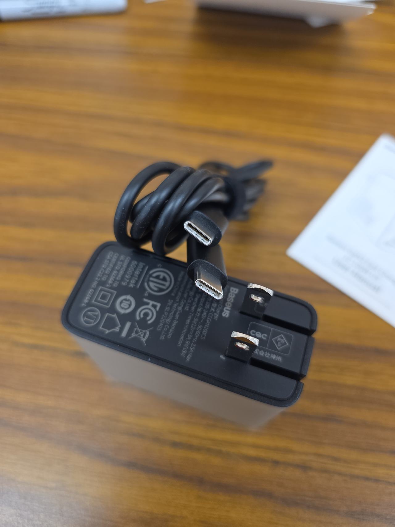 Baseus GaN Fast Charger 100W USB-C Charger