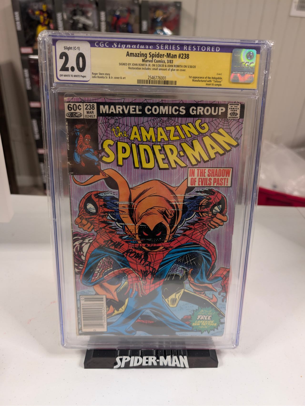 The Amazing Spider-Man #238 (CGC 2.0 Signature Series Restored)