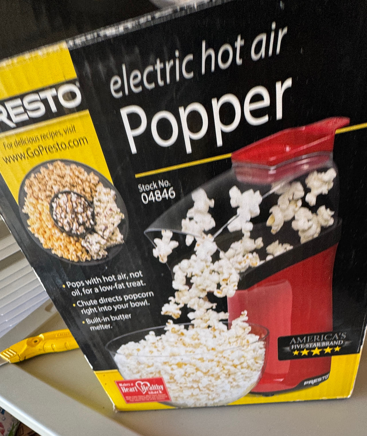 Presto PopLite Hot Air Popper 04846