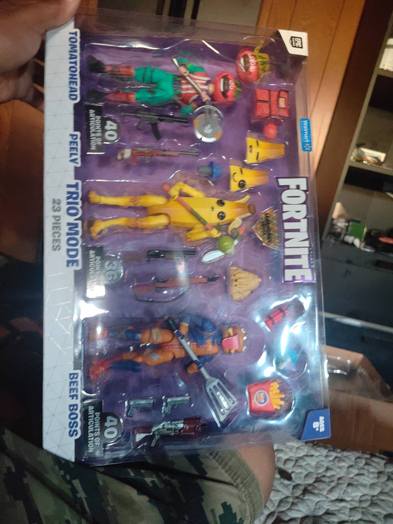Fortnite Trio Mode Tomatohead, Peely, Beef Boss 3-Pack