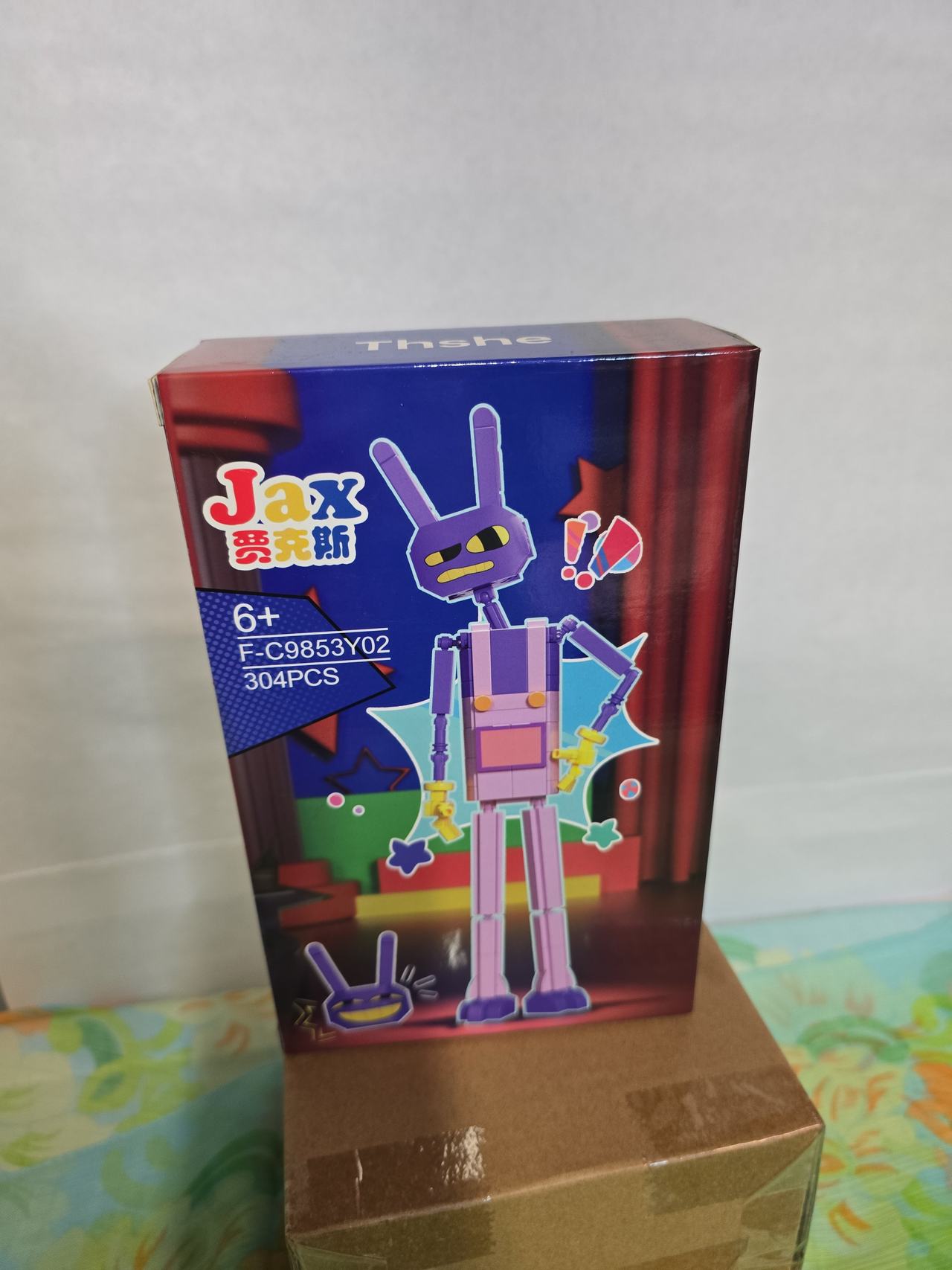 Thshe Jax The Amazing Digital Circus Building Blocks Set