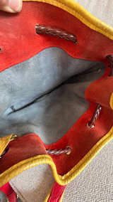 Dooney & Bourke Vintage Teton Drawstring Bucket Bag - Image 5