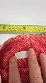 Baby Girl Red Polka Dot Lace Leggings size 12/14
Hole on seam in back as picture - Image 7