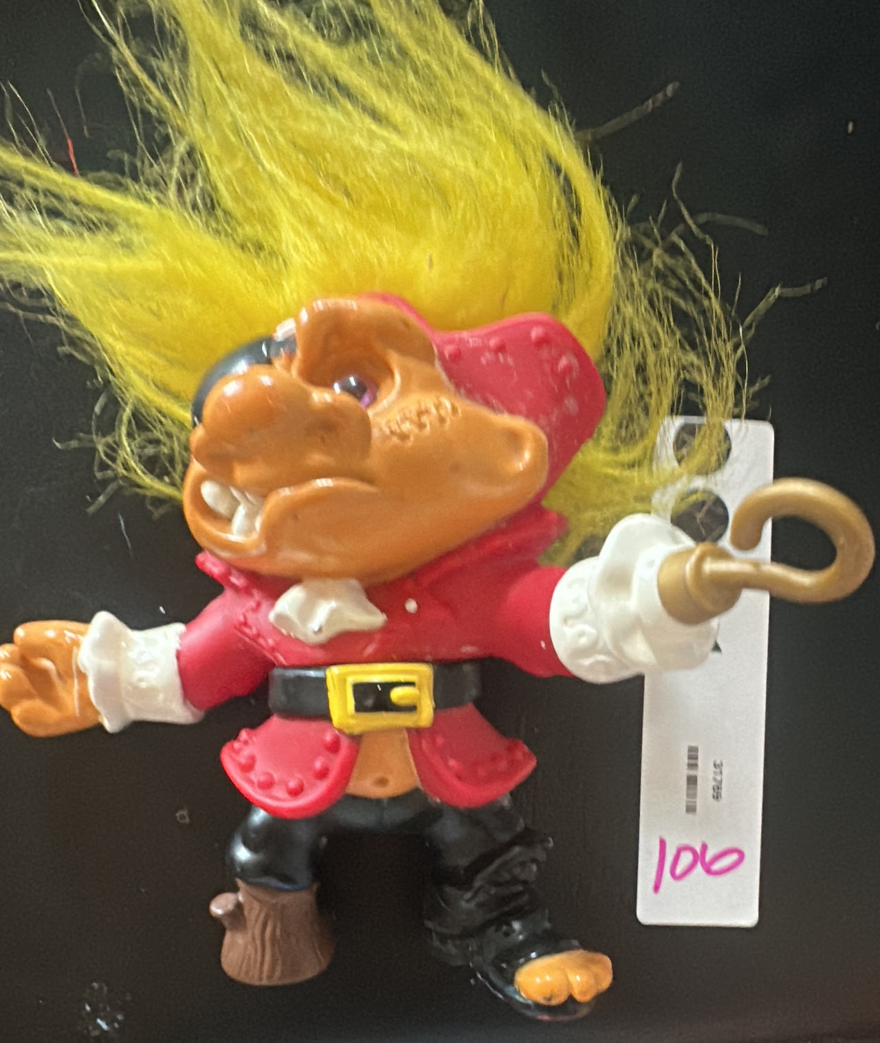 Battle Trolls CAP’N TROLL PIRATE vtg 1992 action figure