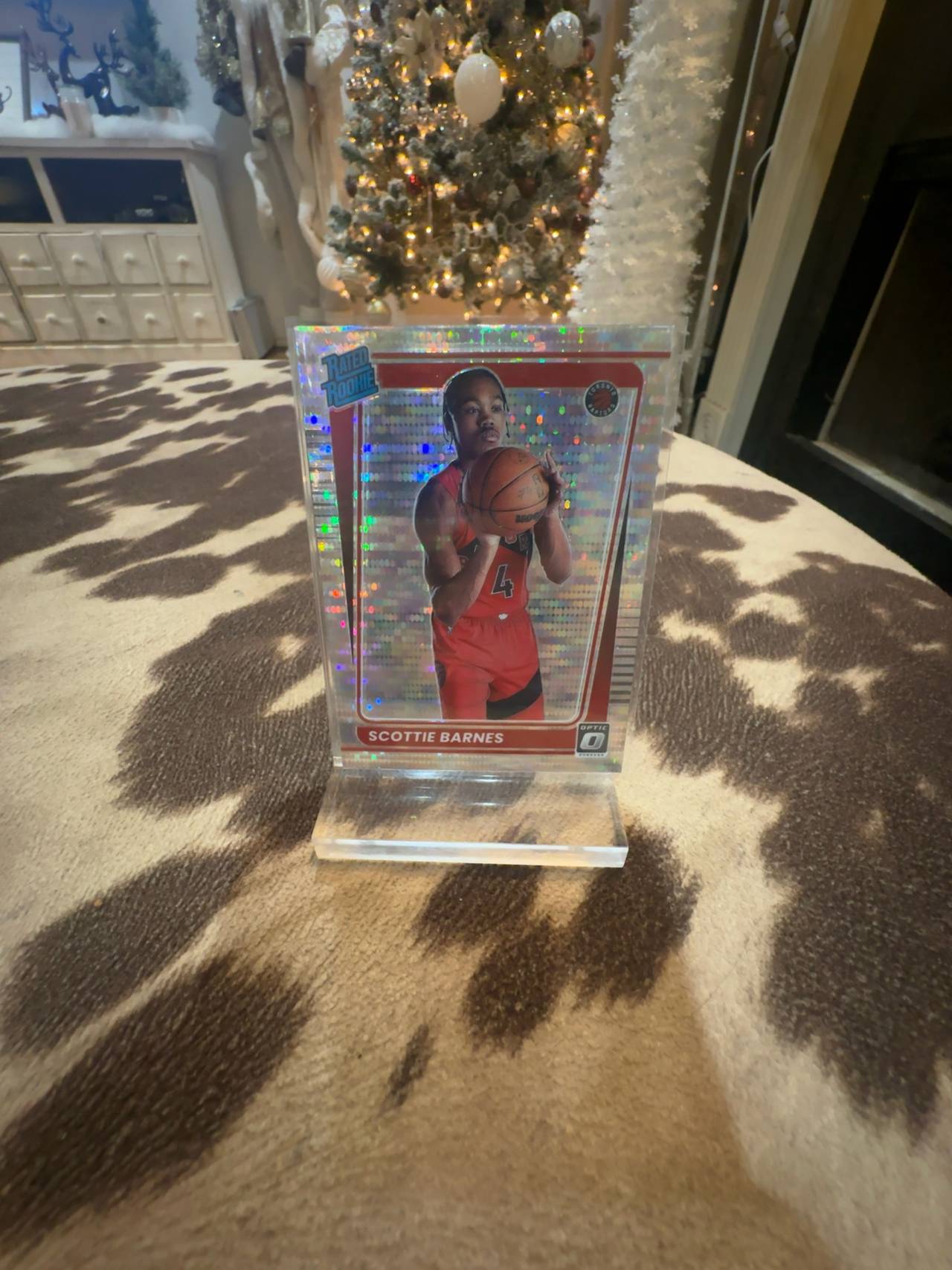 Panini Donruss Optic Scottie Barnes #186 Silver Pulsar Prizm 