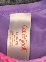 Cat & Jack Girls' Mesh Ruffle Tankini Set - Image 2