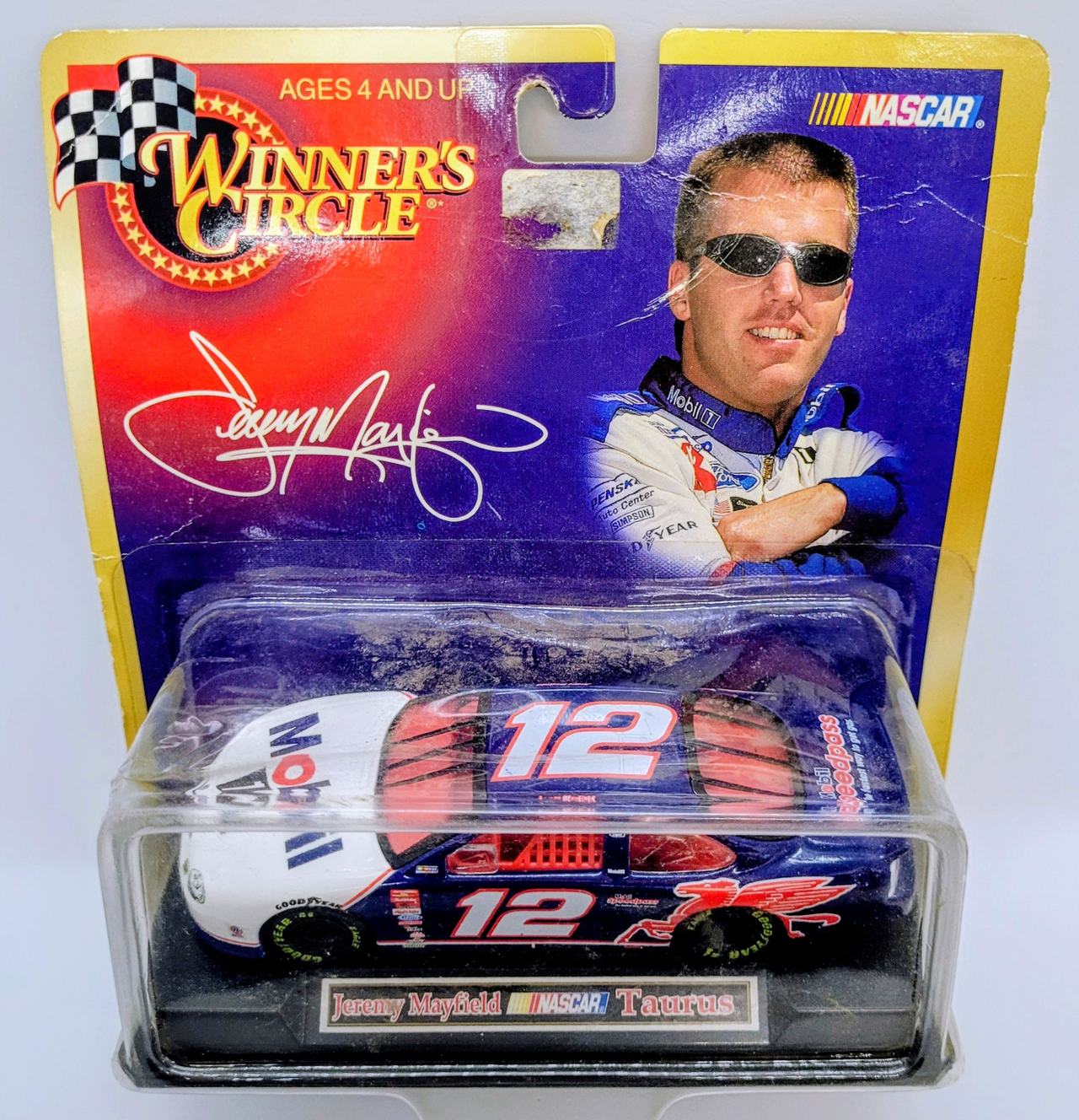 Winner's Circle Jeremy Mayfield #12 Mobil 1 Ford Taurus