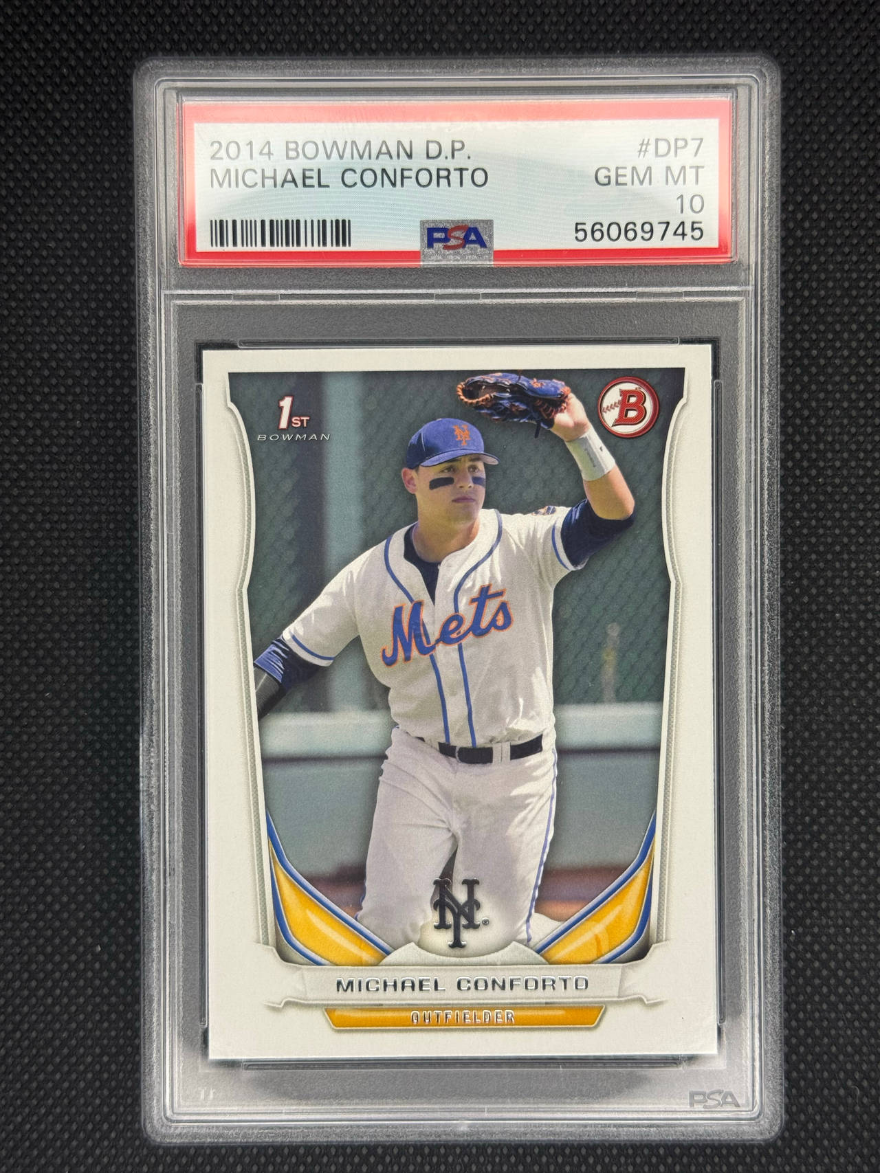 2014 Bowman Draft Picks Michael Conforto Rookie Card
