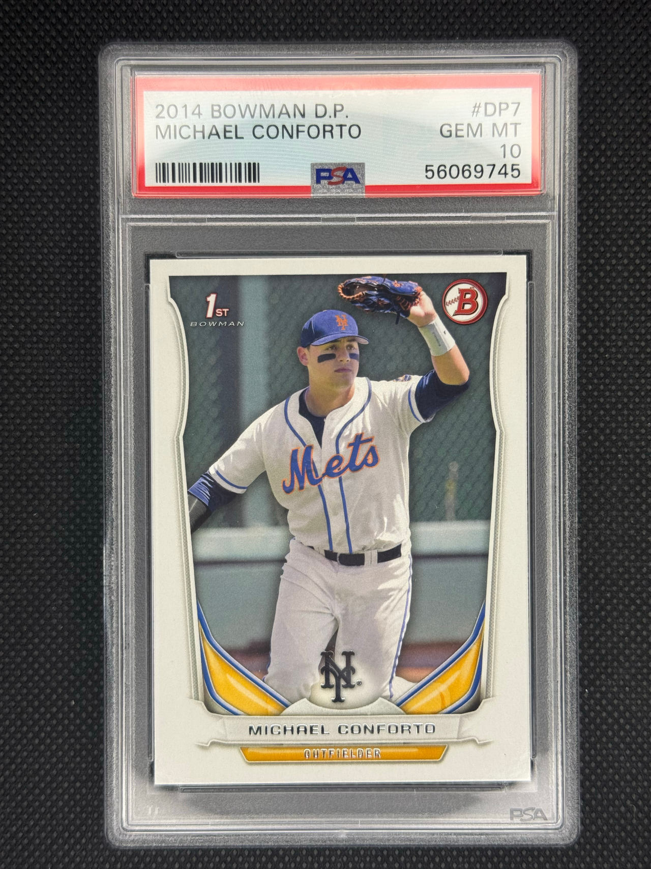 2014 Bowman Draft Picks Michael Conforto Rookie Card