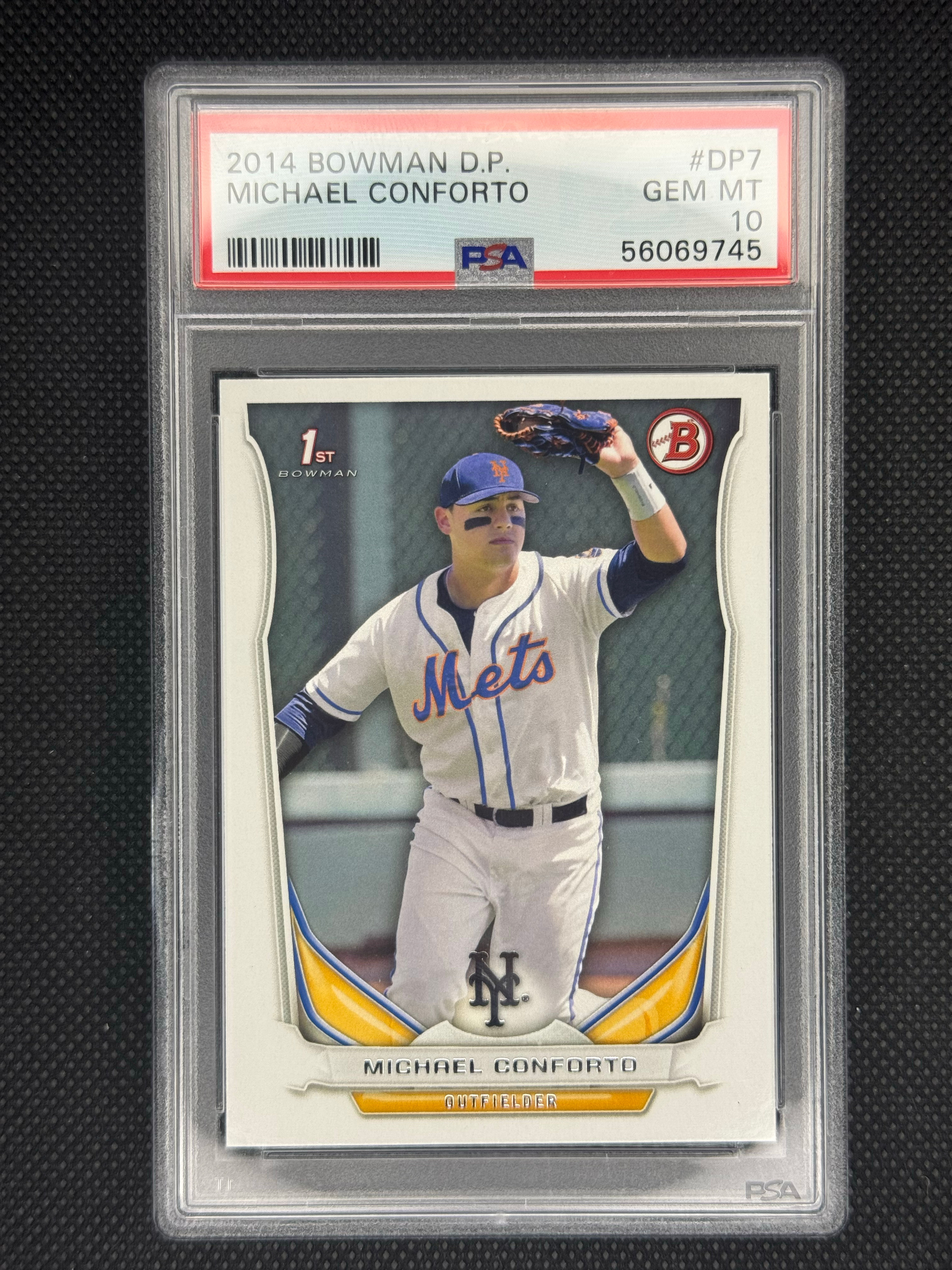 2014 Bowman Draft Picks Michael Conforto Rookie Card