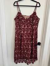 City Chic Burgundy Lace Dress - Image 5