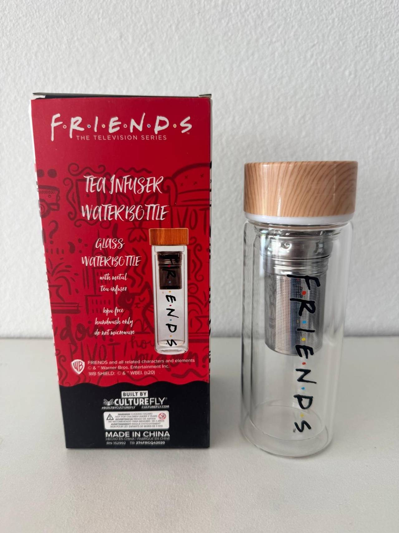 Friends Tea Infuser Water Bottle