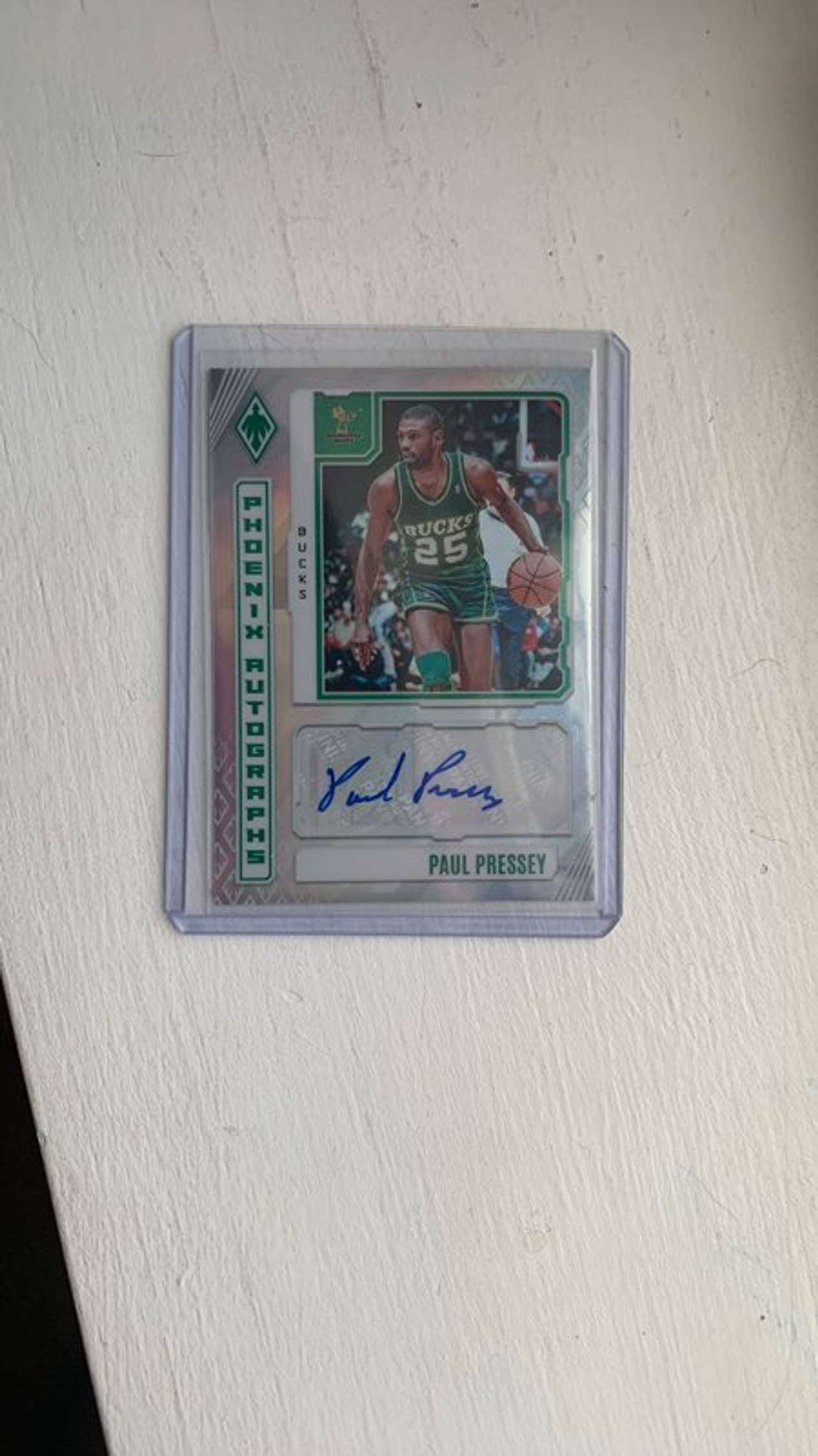 Boston Celtics Paul Pressy Signature 