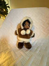 Russ Berrie Vintage Eskimo Doll Plush - Image 5