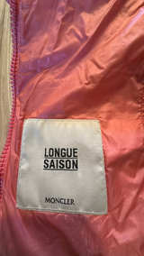 Children’s Moncler Lans Short Light Down Puffer Jacket Pink: size 6 115cm - Image 7