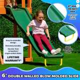 Sportspower Amelia Wooden Swing Set - Image 8