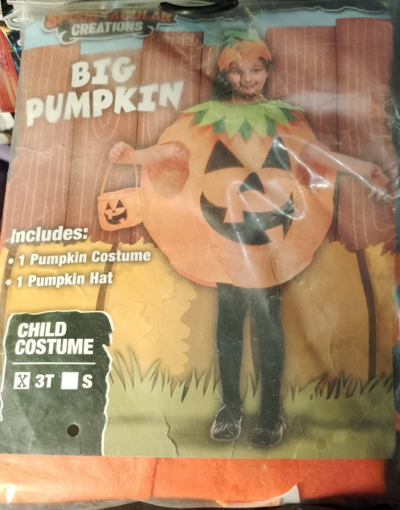 Spooktacular Creations Big Pumpkin Child Costume