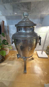 Landers Frary & Clark Vintage Universal Silver Plate Coffee Percolator - Image 5