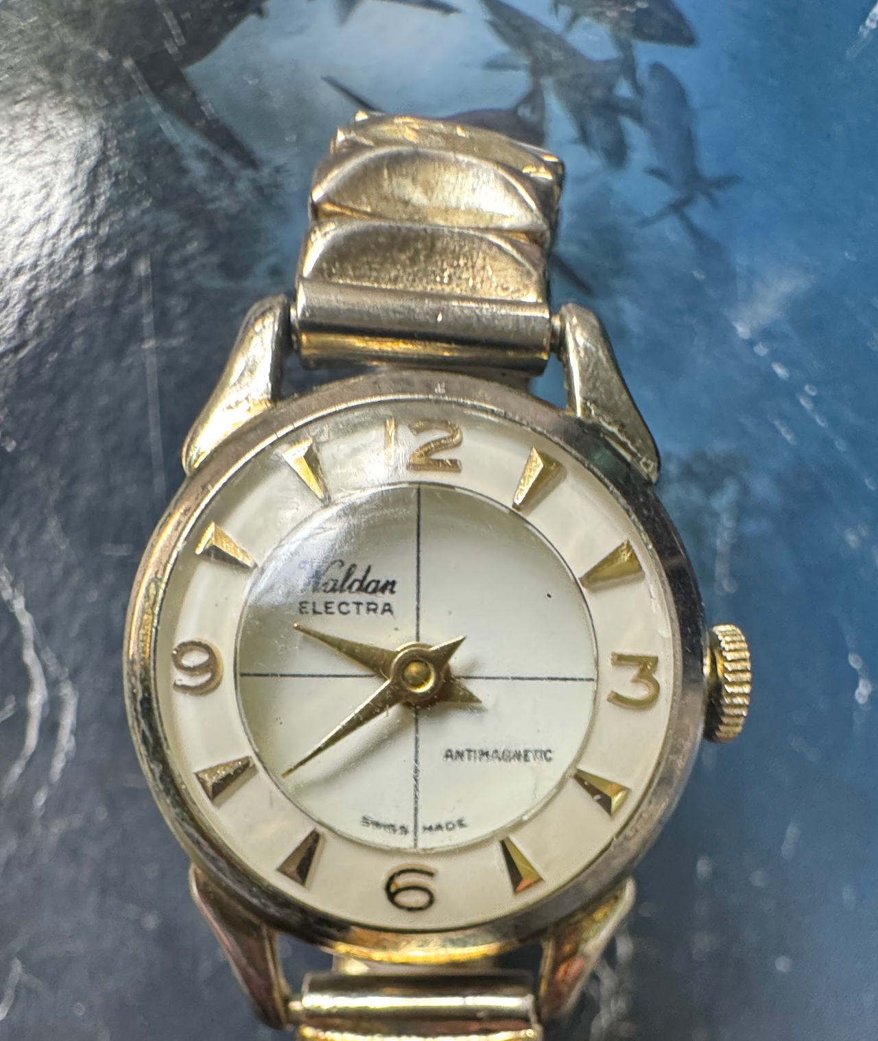 Waldan Electra Antimagnetic Swiss Made Watch