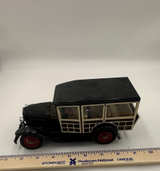 Vintage Cast Iron Woody Wagon Model - Image 1