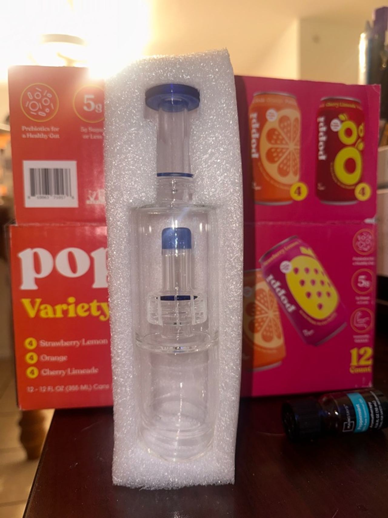 Puffco Peak Pro Glass Honeycomb Percolator