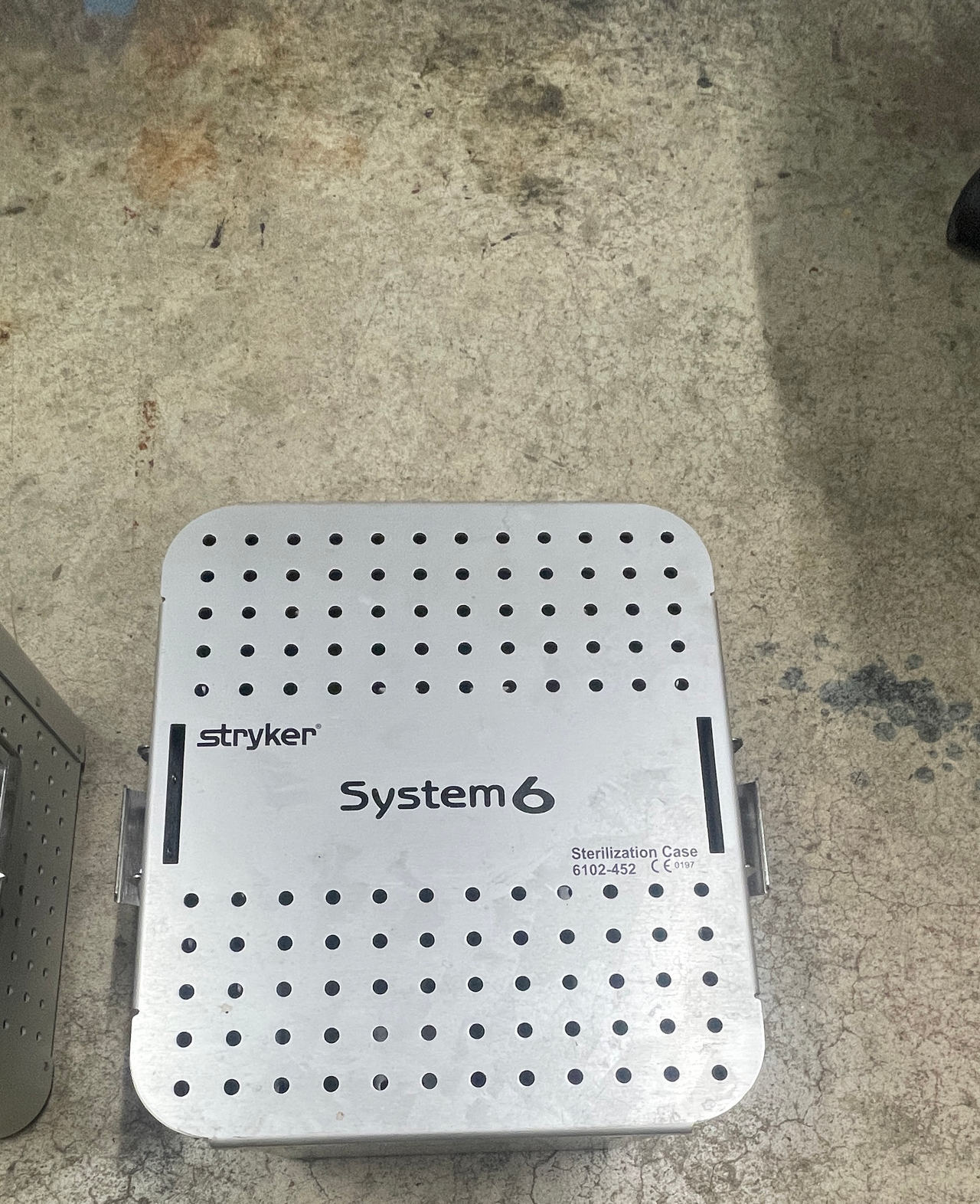 Stryker System 6 Sterilization Case 6102-452