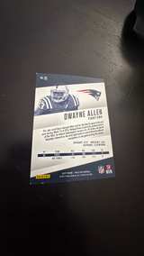 2017 Panini Prestige Dwayne Allen #114 New England Patriots Football Card - Image 2