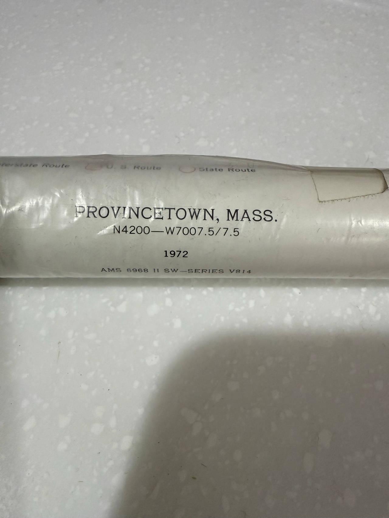 Vintage 1972 Provincetown, Mass. USGS Topographic Map
