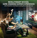 Portable Misting Fan with Remote & 30000mAh Rechargeable Misting Fans Outside - Image 4