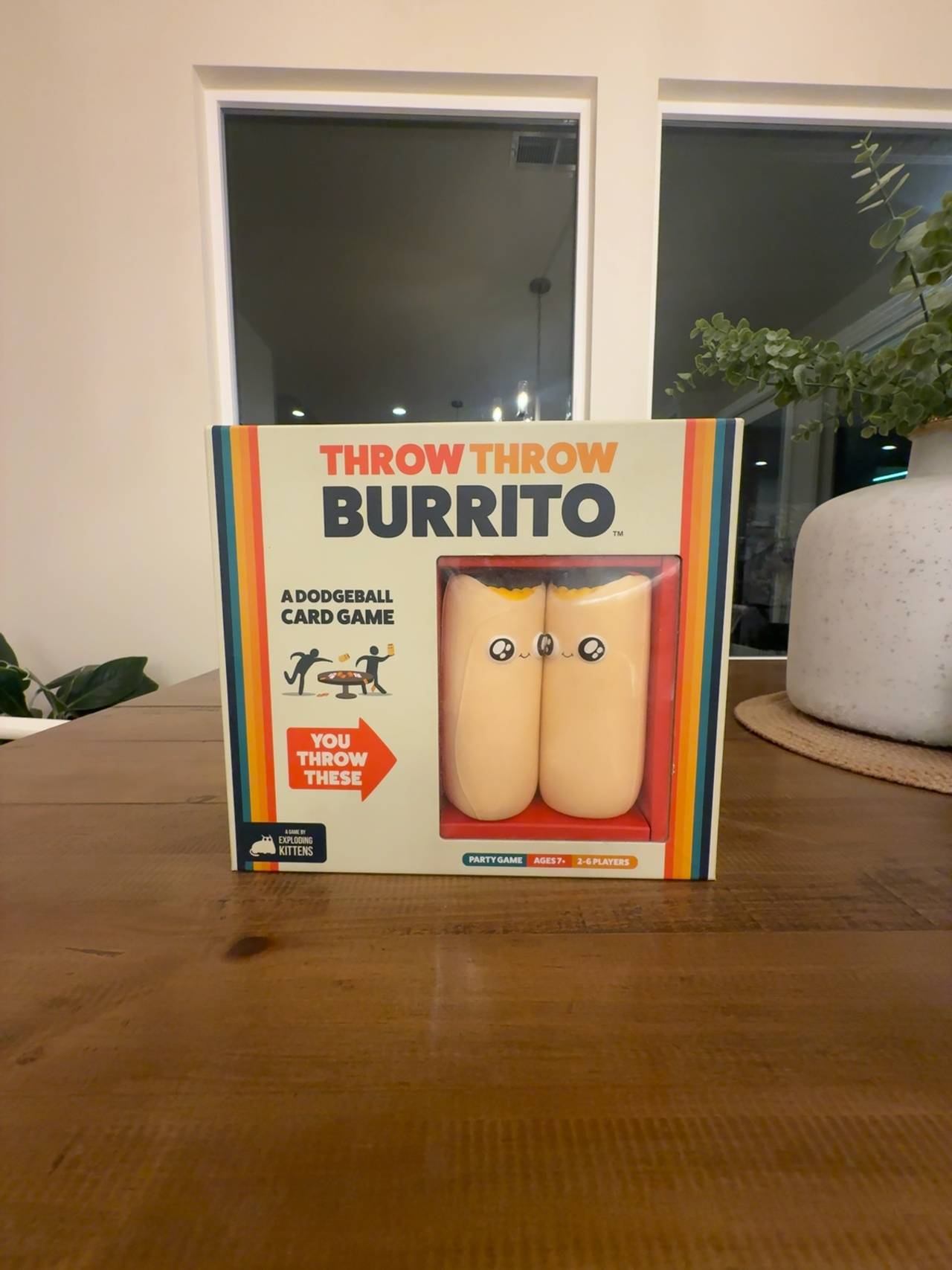 Exploding Kittens Throw Throw Burrito Party Card Game