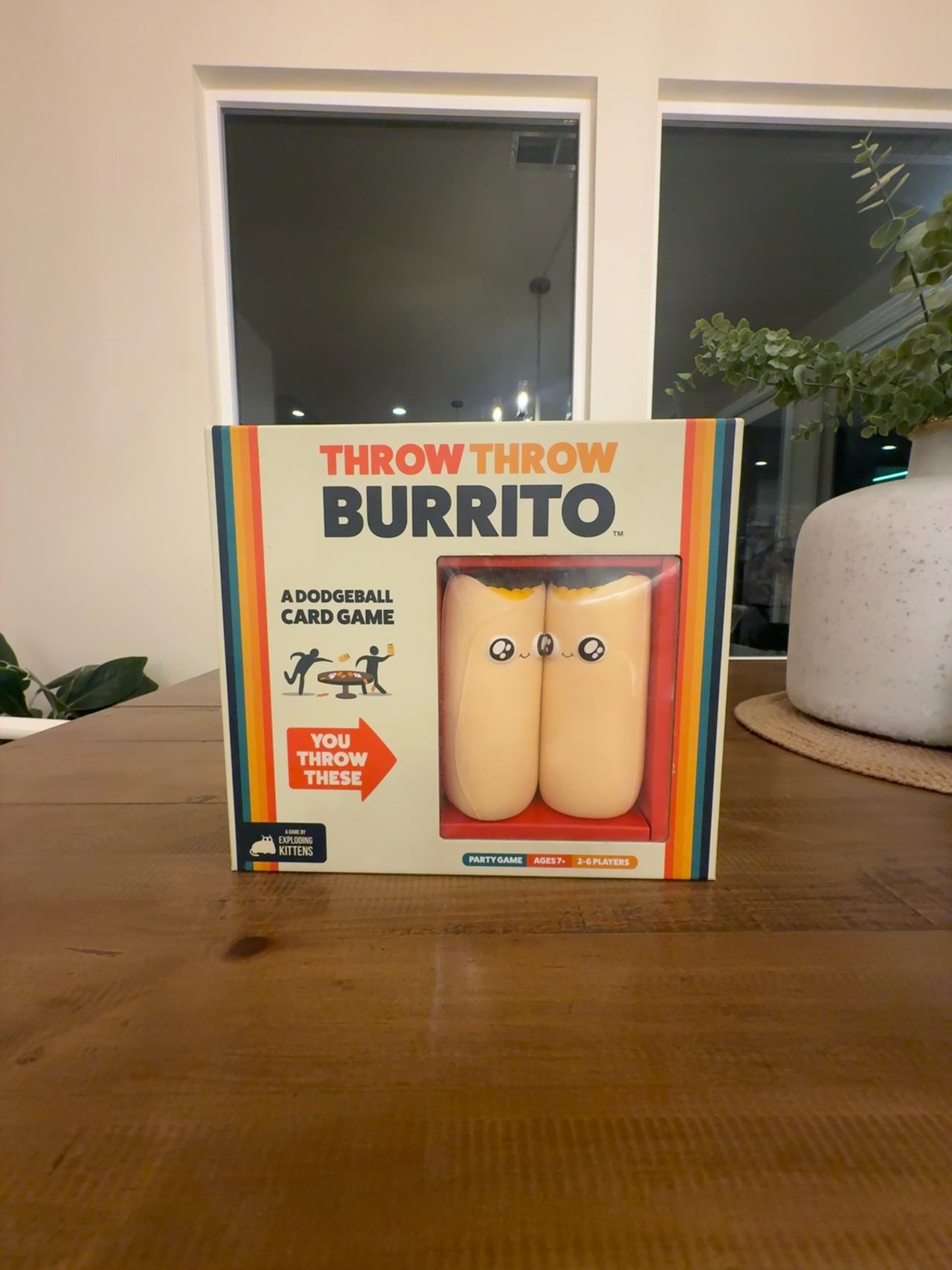 Exploding Kittens Throw Throw Burrito Party Card Game