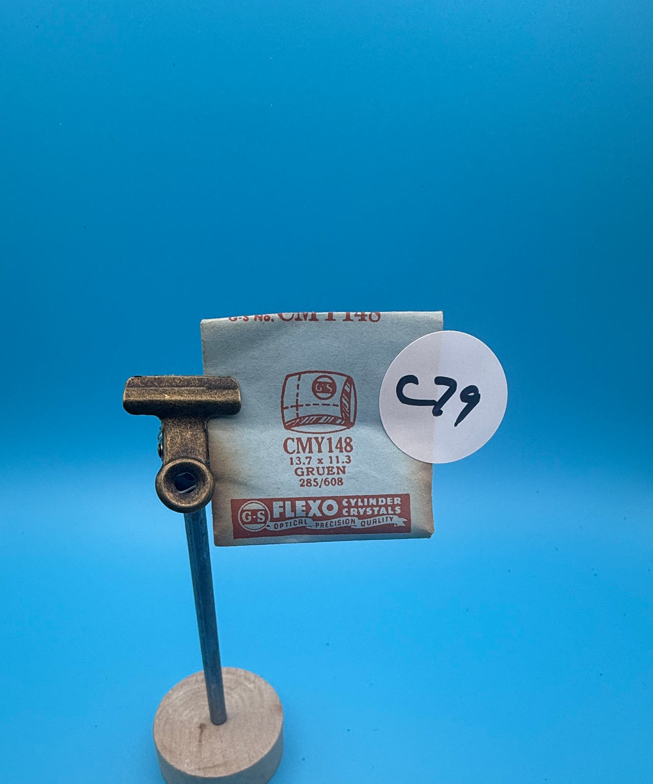 G-S Flexo CMY148 Watch Crystal for Gruen 285/608