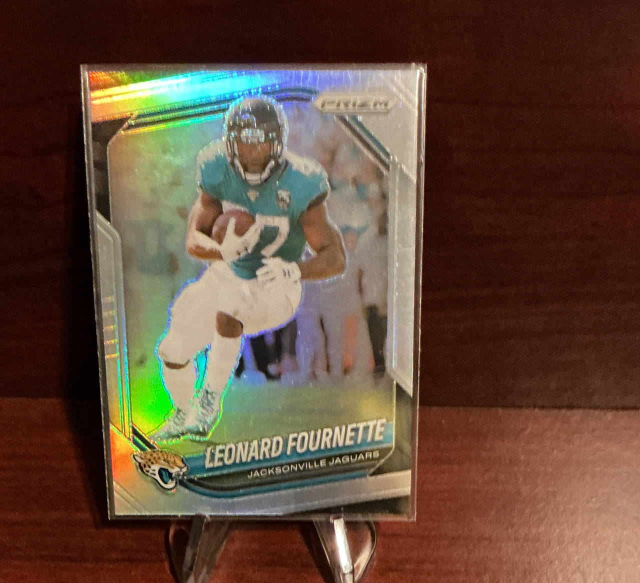 2019 Panini Prizm Leonard Fournette Silver Prizm #127