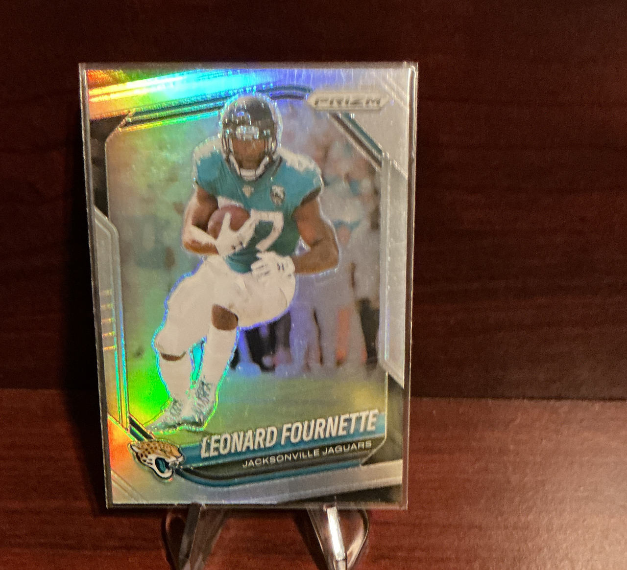 2019 Panini Prizm Leonard Fournette Silver Prizm #127