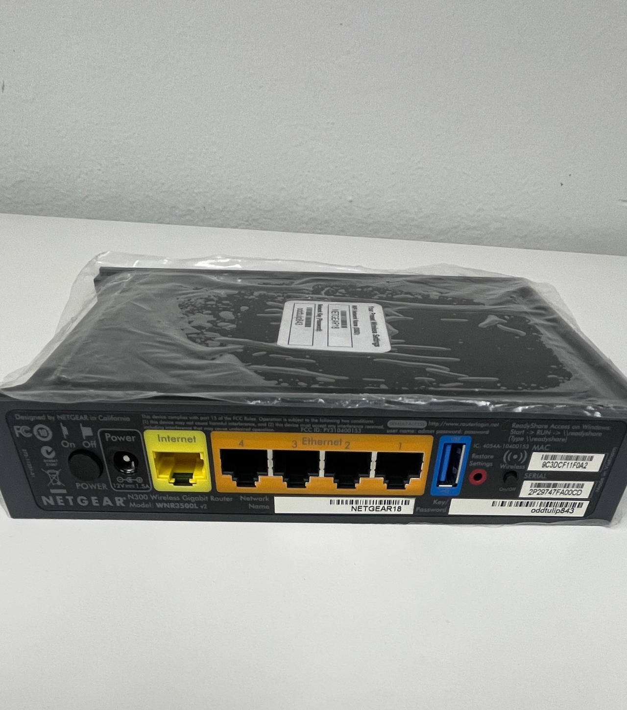 NETGEAR N300 Wireless Gigabit Router WNR3500L v2