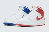 Air Jordan 1 Mid SE Rivals (Field Purple/White/Gym Red) - Image 1