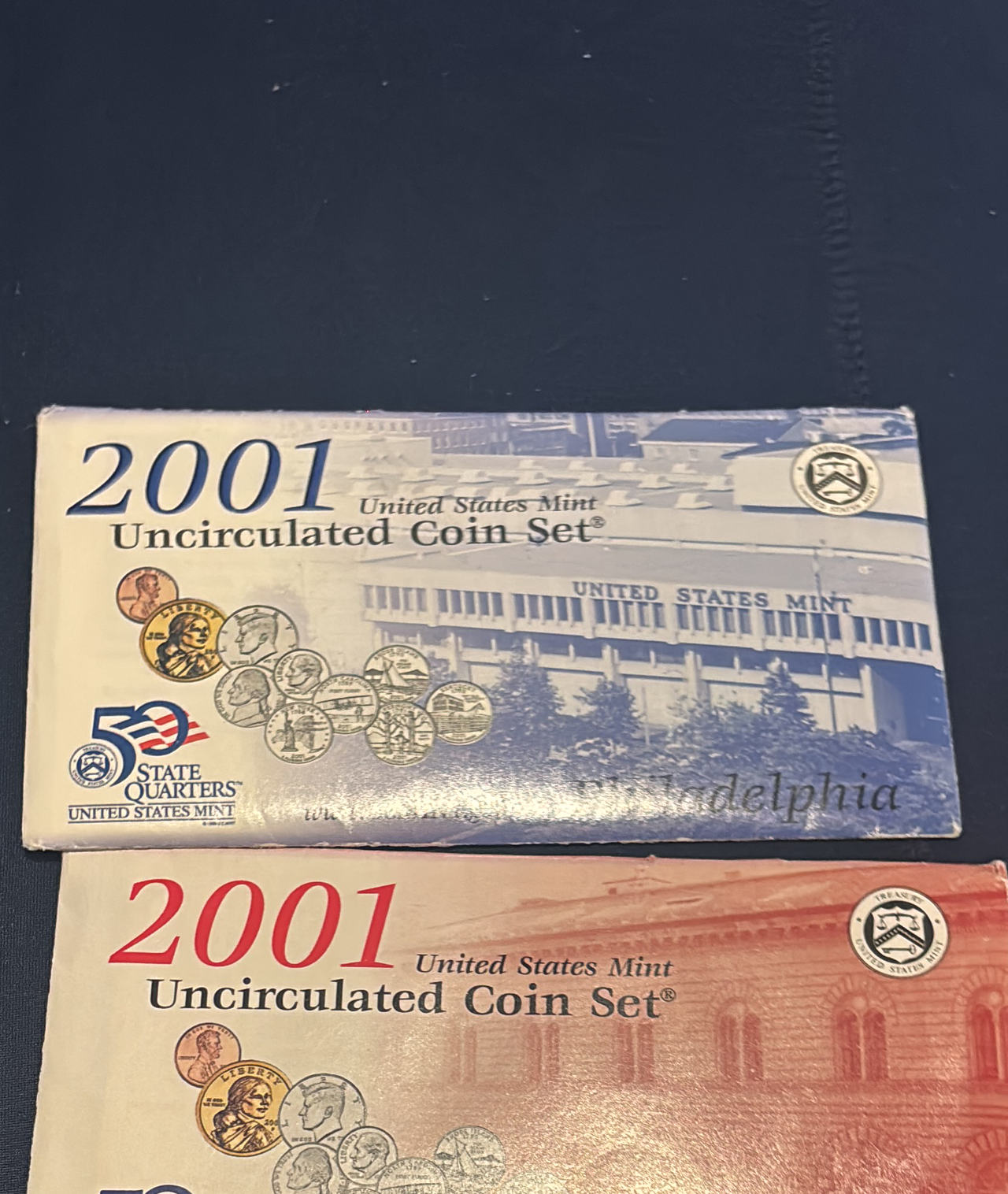 2001 United States Mint Uncirculated Coin Set